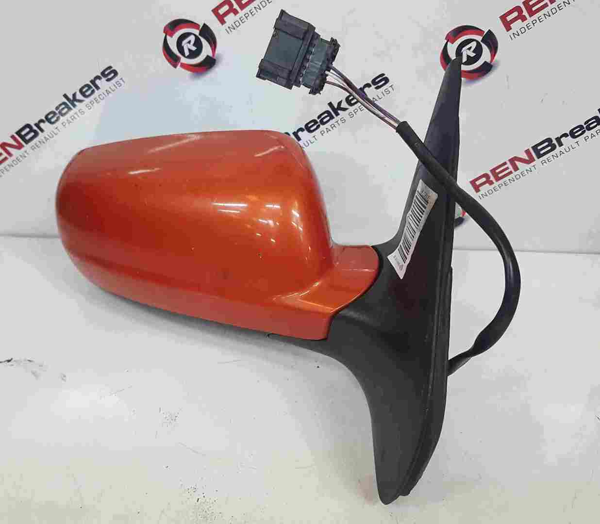 Volkswagen Golf MK4 1997-2004 Drivers OS Wing Mirror Orange Red LA2Y