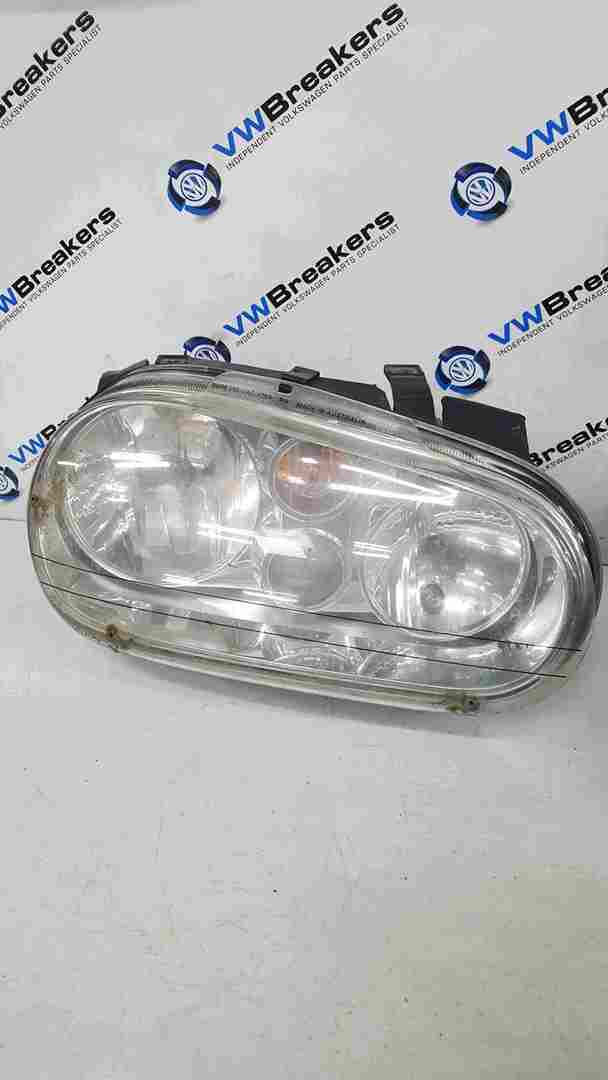 Volkswagen Golf MK4 1997-2004 Drivers OSF Front Headlight With Protecting Case