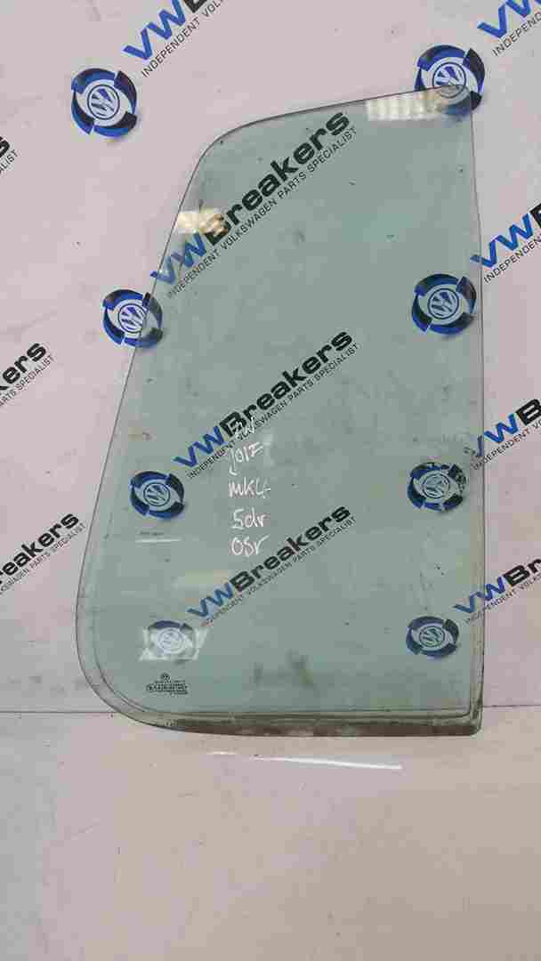 Volkswagen Golf MK4 1997-2004 Drivers OSR Rear Window Glass Small