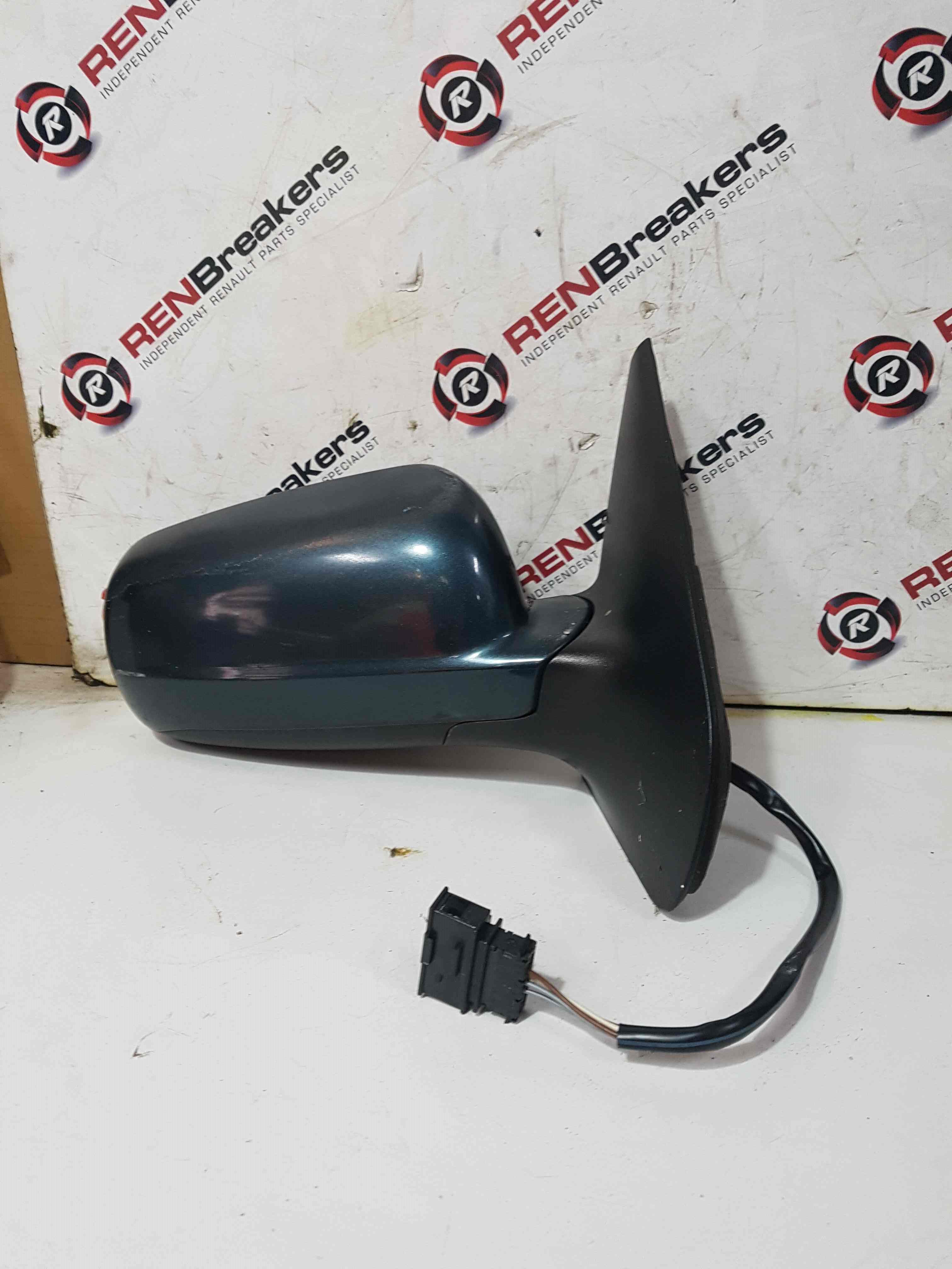 Volkswagen Golf MK4 1997-2004 Drivers Os Wing Mirror Green Lc6x