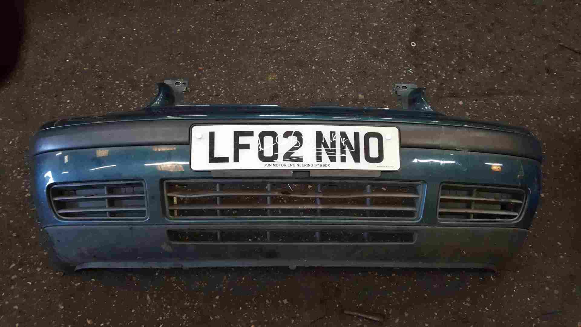 Volkswagen Golf MK4 1997-2004 Front Bumper Green Lc6x