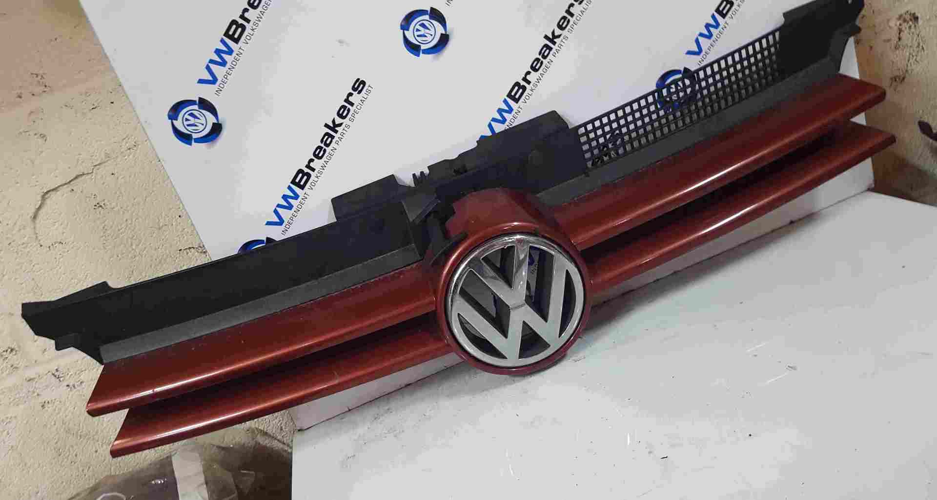 Volkswagen Golf MK4 1997-2004 Front Bumper Grill Red LC3K 1J0853651F