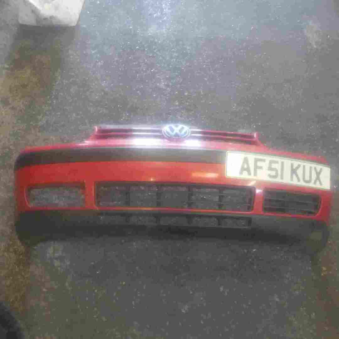 Volkswagen Golf MK4 1997-2004 Front Bumper Red LC3X