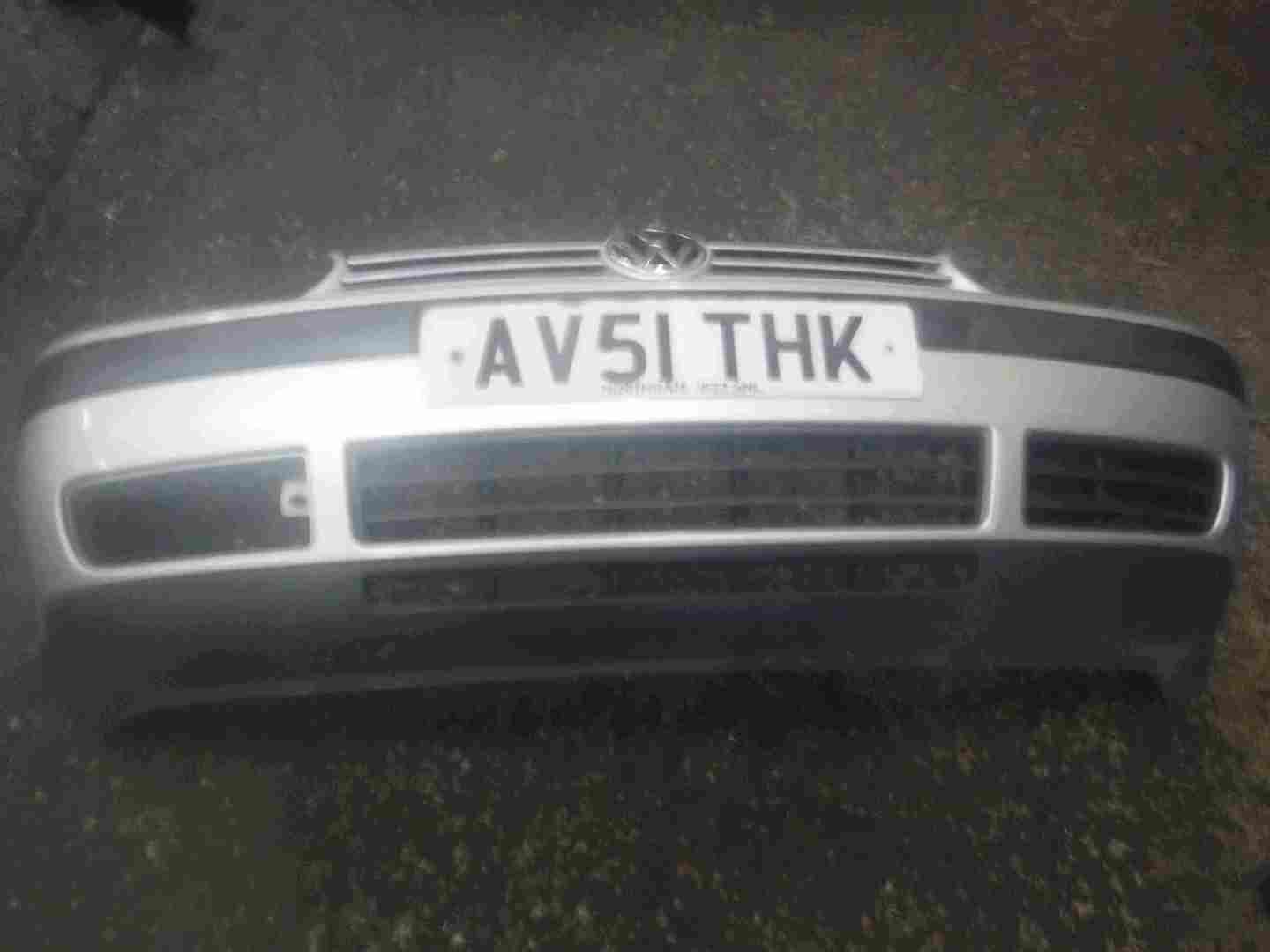 Volkswagen Golf MK4 1997-2004 Front Bumper Silver LA7W