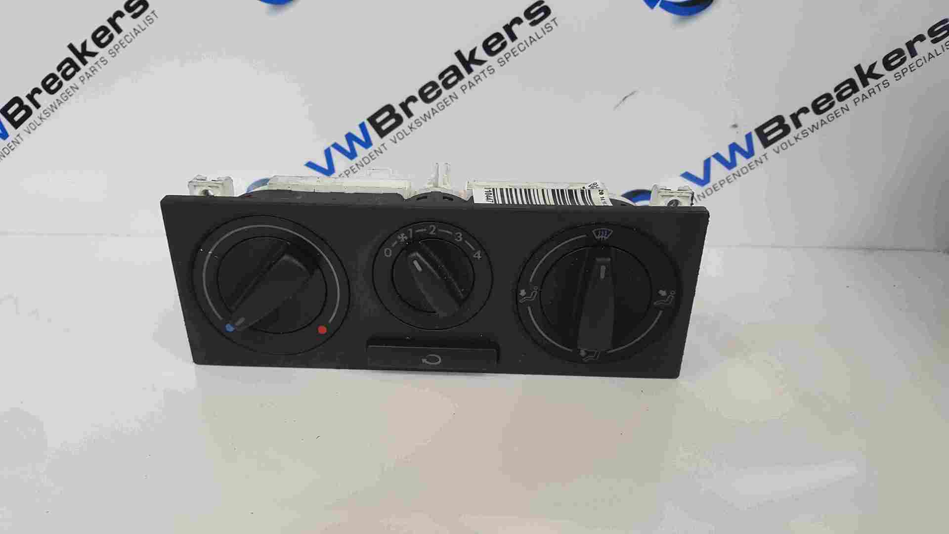 Volkswagen Golf MK4 1997-2004 Heater Controls Switches NO Air Con