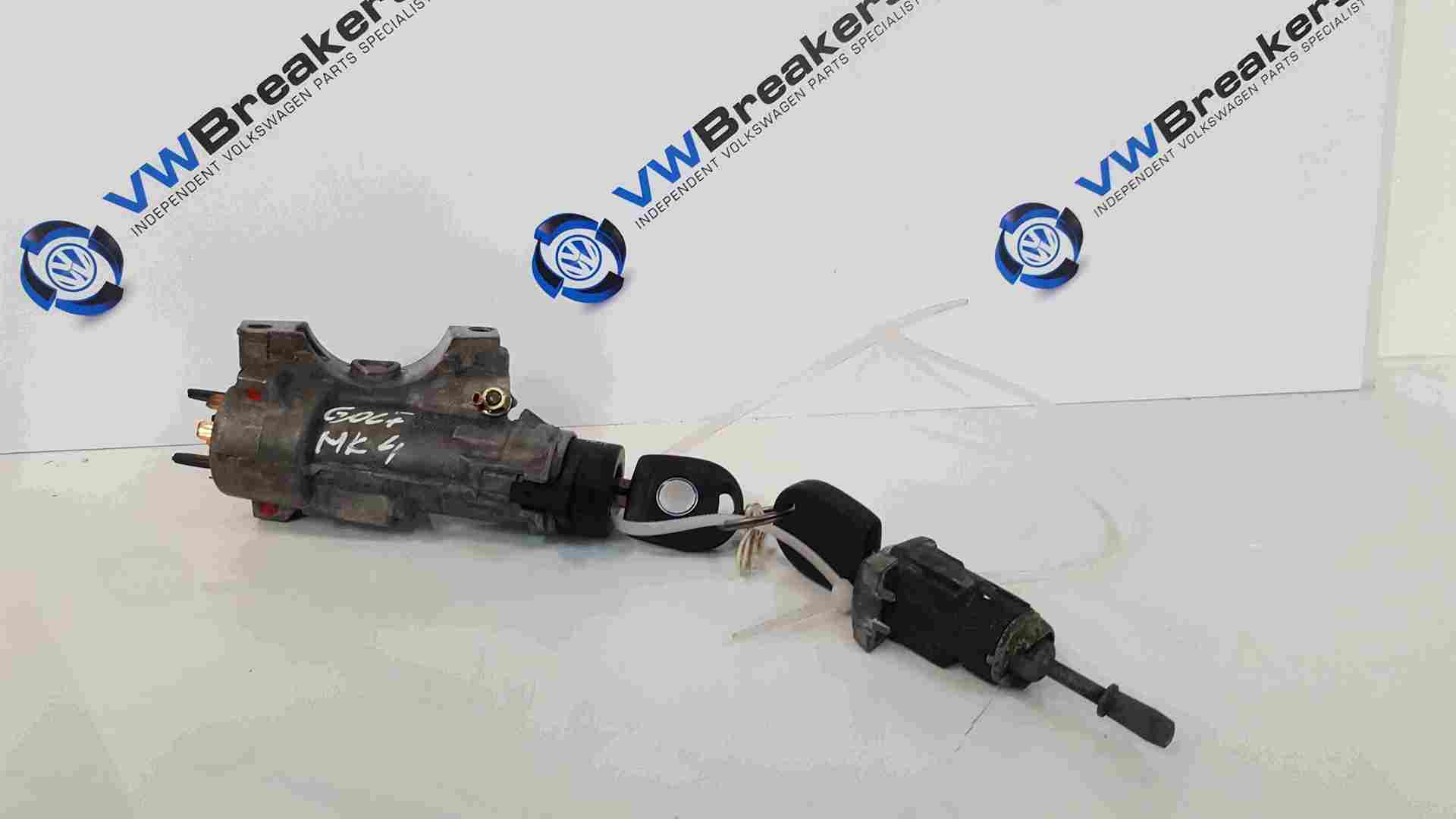 Volkswagen Golf MK4 1997-2004 Ignition Barrel Door Lock + Key 4B0905851C