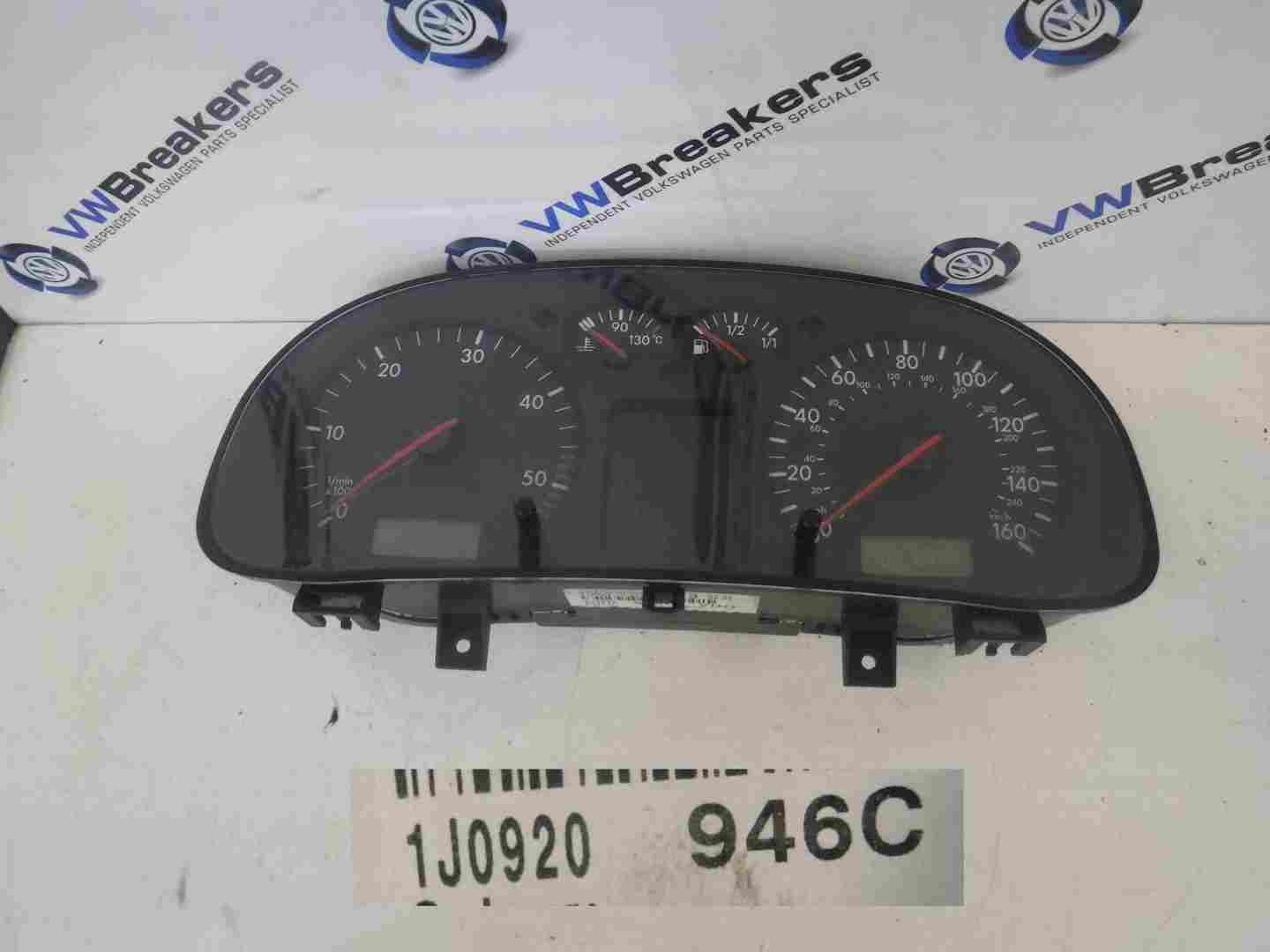 Volkswagen Golf MK4 1997-2004 Instrument Panel Dials Clocks Gauges 208K