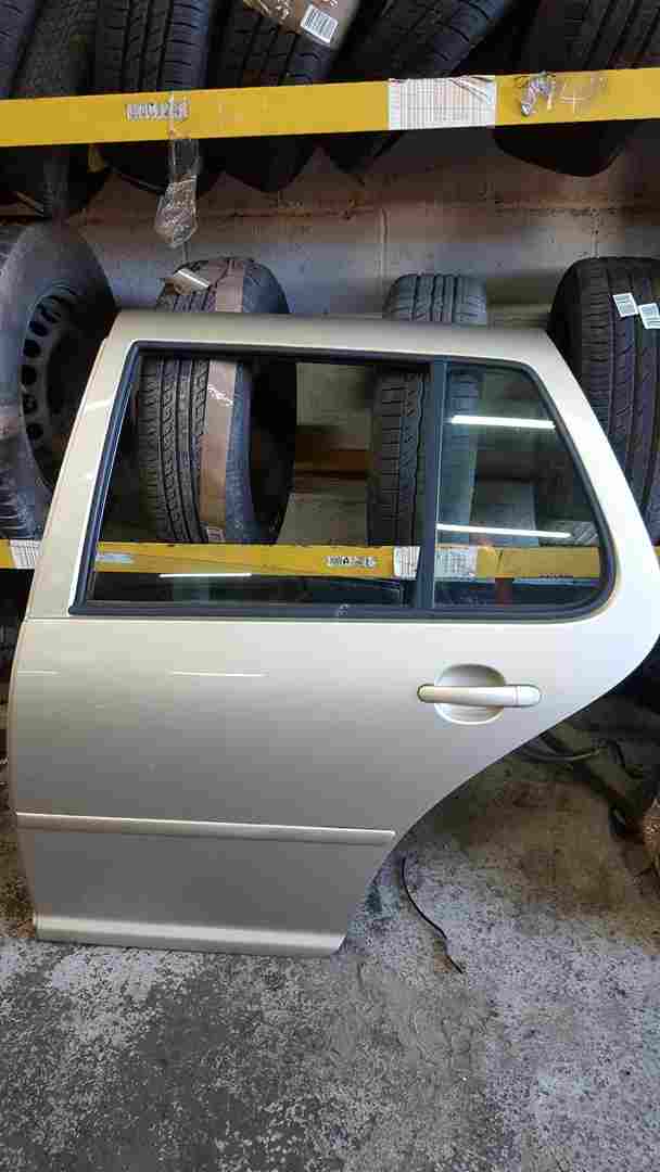 Volkswagen Golf MK4 1997-2004 Passenger NSR Rear Door Gold La1w