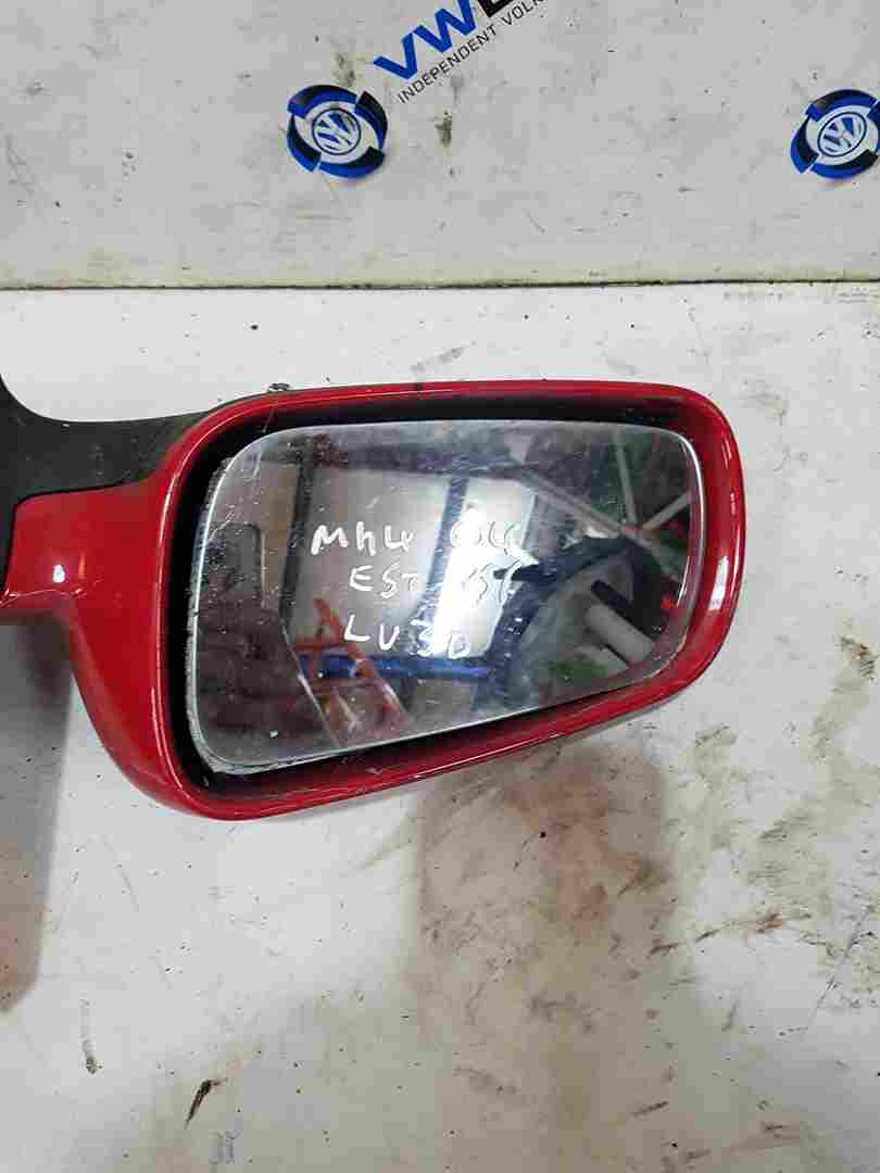 Volkswagen Golf MK4 1997-2004 Passenger Ns Wing Mirror RED Ly3d