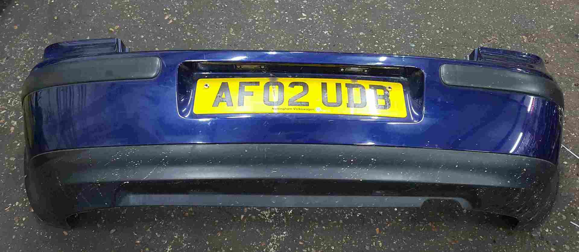Volkswagen Golf MK4 1997-2004 Rear Bumper Blue LB5N