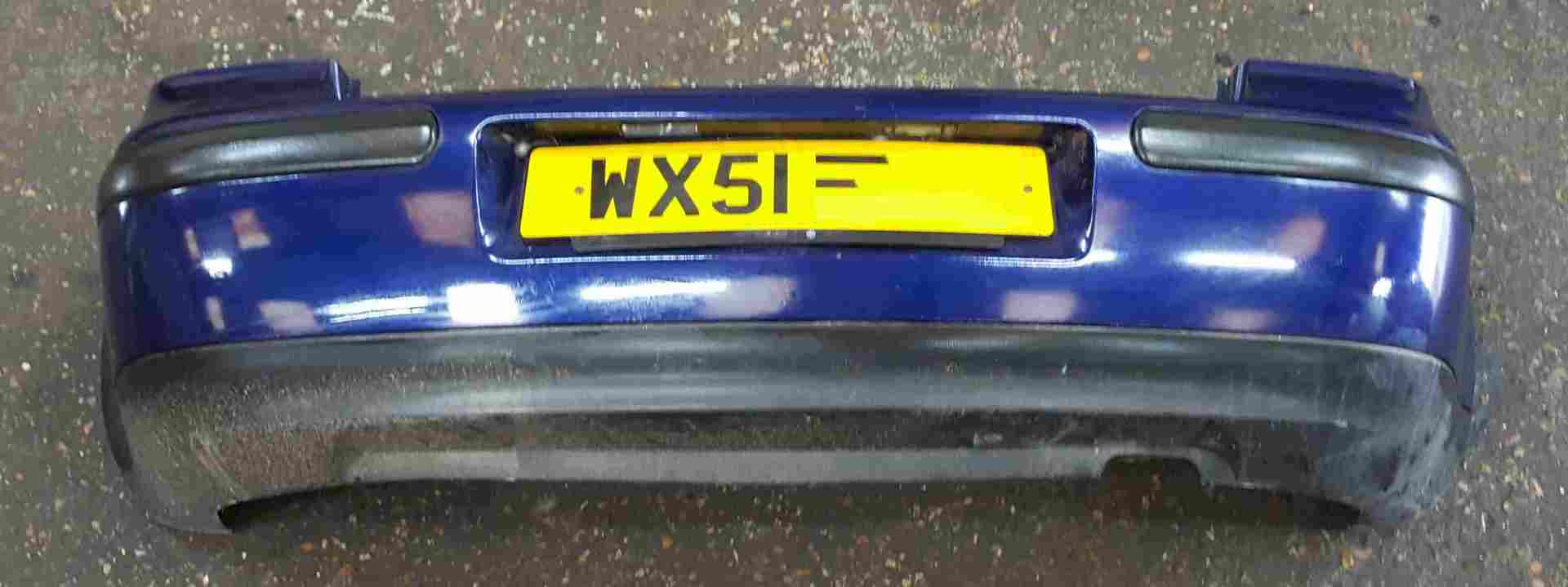 Volkswagen Golf MK4 1997-2004 Rear Bumper Blue LB5N