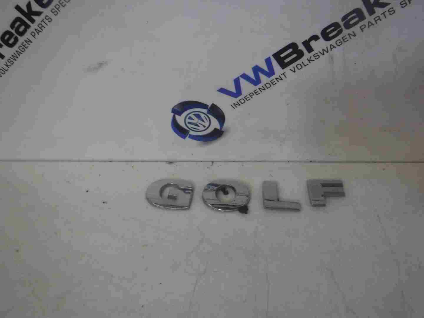 Volkswagen Golf MK4 1997-2004 Rear Tailgate Boot Letters Emblem Golf