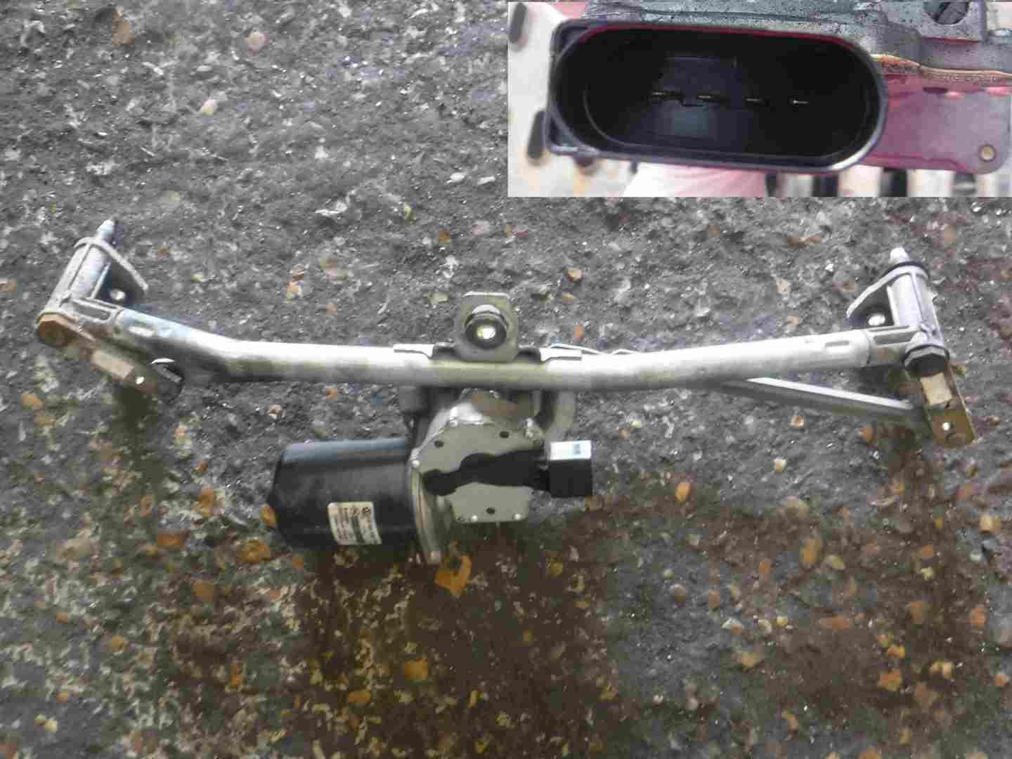 Volkswagen Golf MK4 1997-2004 Windscreen Wiper Motor + Linkage 1J29553251F