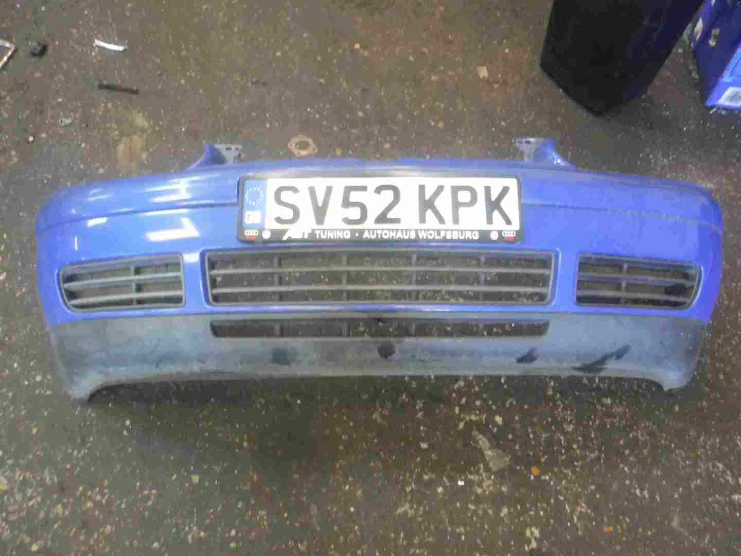 Volkswagen Golf MK4 1997-2004 gTi Front Bumper Blue LW5Z