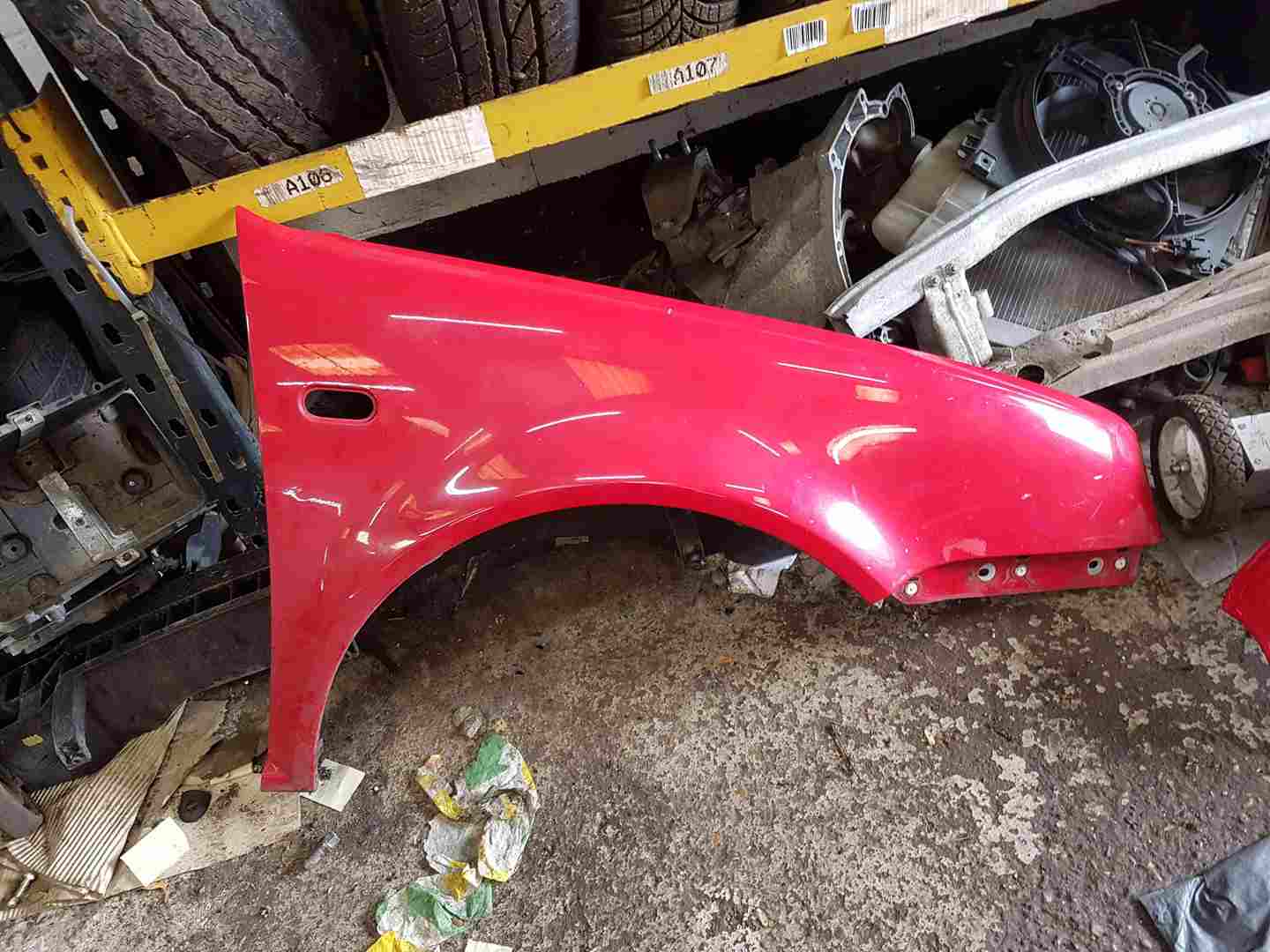 Volkswagen Golf MK4 Estate 1997-2004 Drivers OS Wing RED Ly3d