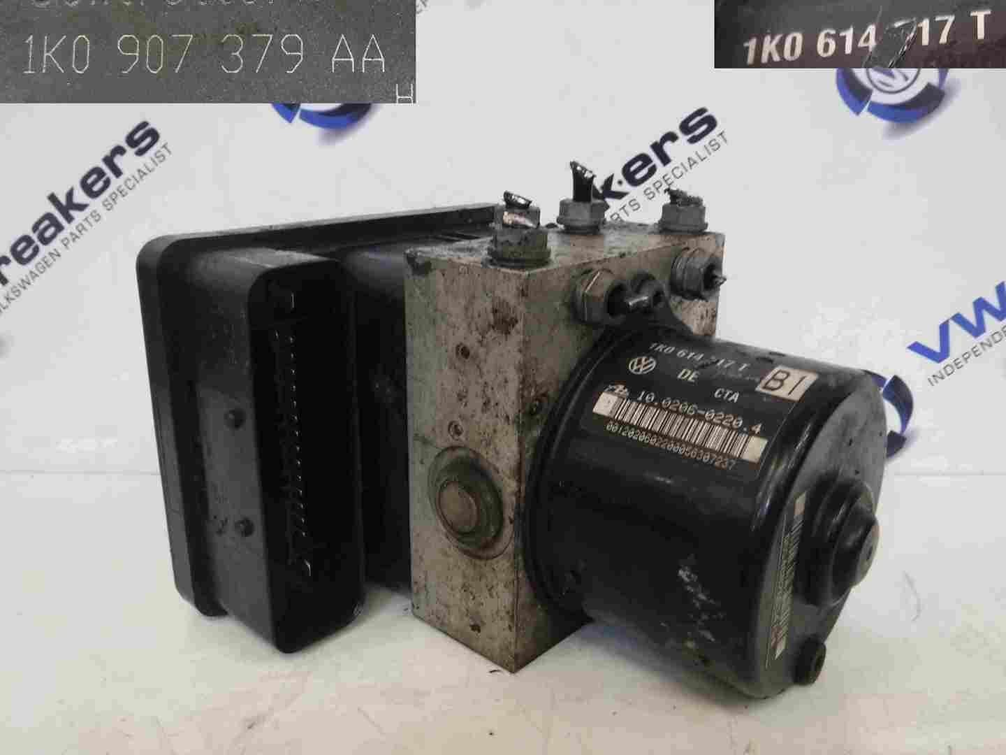 Volkswagen Golf MK5 20032009 Jetta ABS Pump Unit 1K0907379AA 1K0614517T
