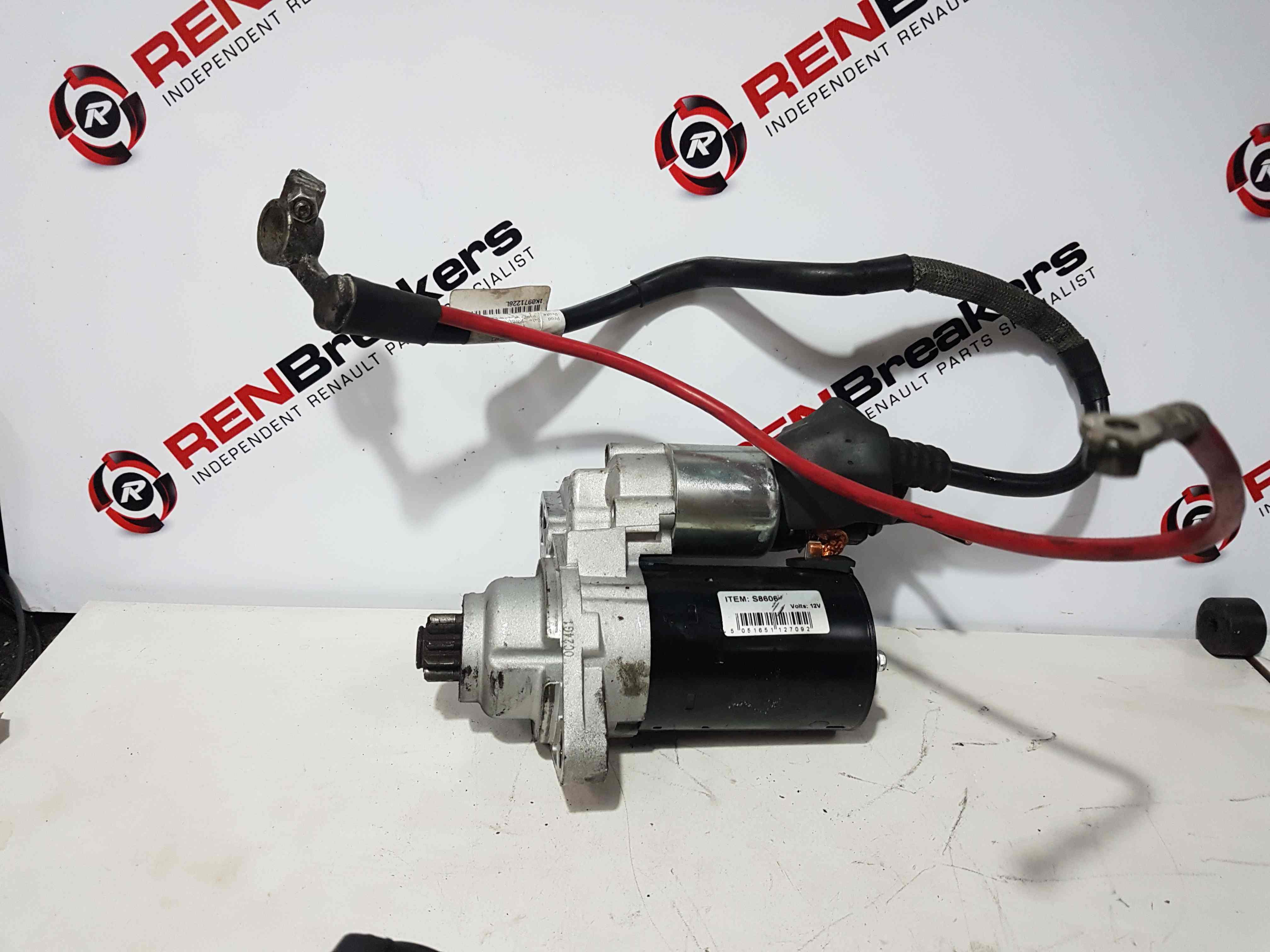 Volkswagen Golf MK5 2003-2009 1.6 FSI BLP Starter Motor S8606 AfterMarket