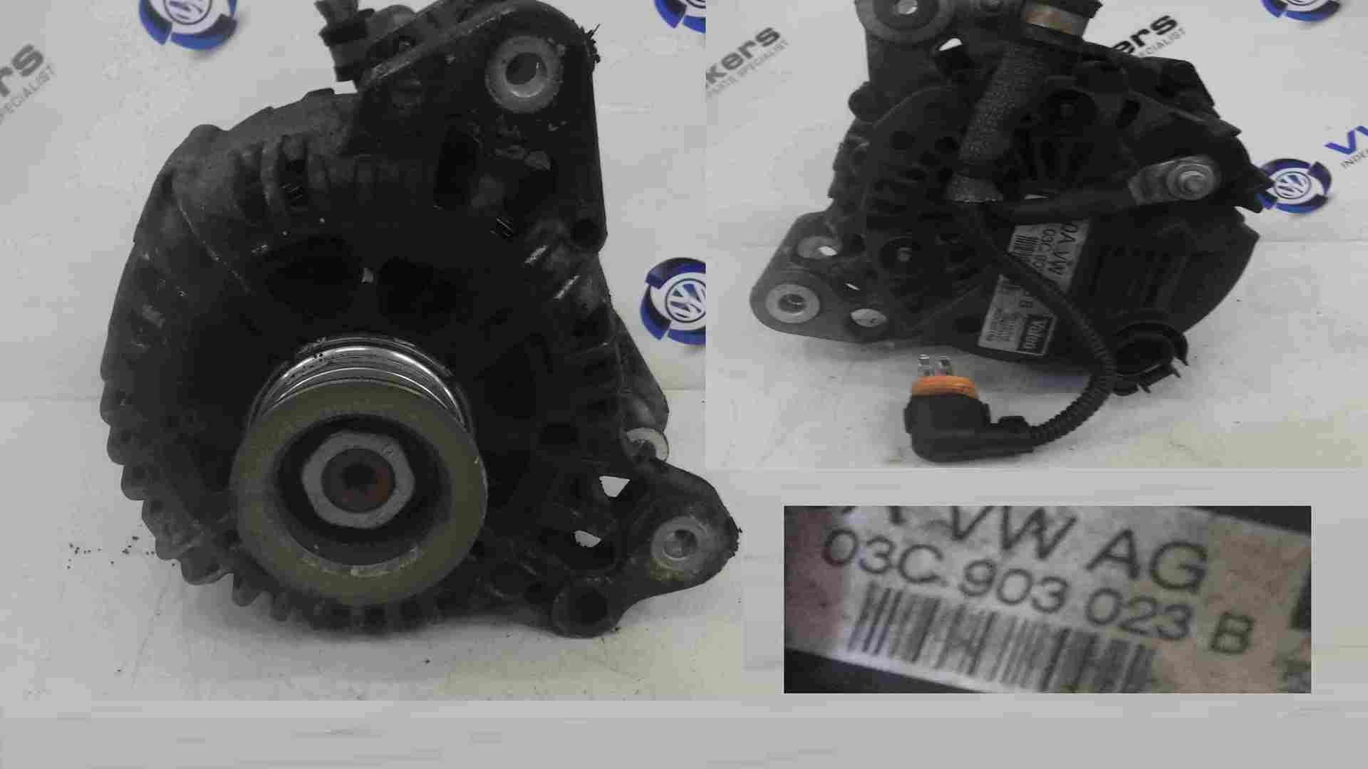 Volkswagen Golf MK5 2003-2009 1.6 FSi Alternator BLF BAG 110A 03C903023B