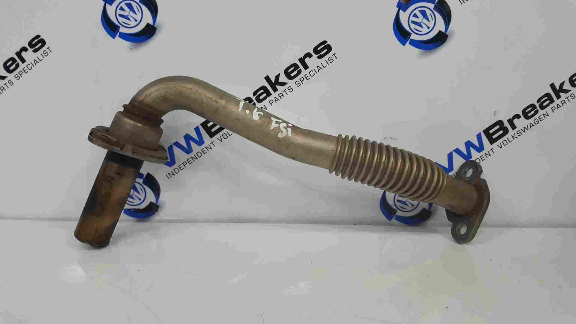 Volkswagen Golf MK5 2003-2009 1.6 FSi EGR Valve Pipe 03C131521P