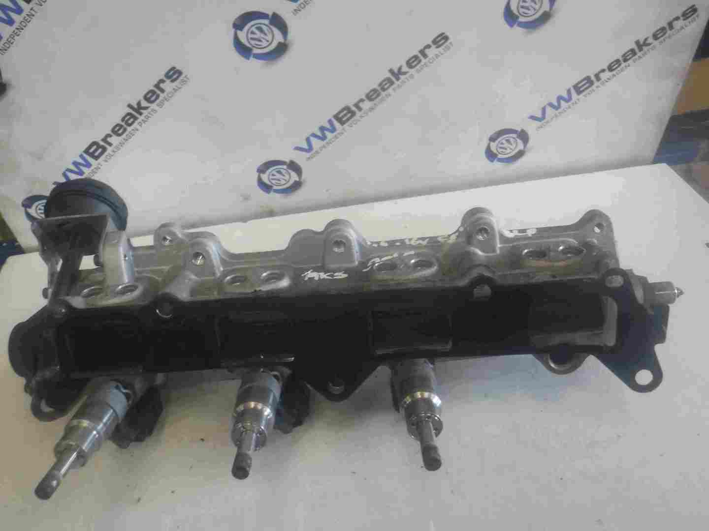 Volkswagen Golf MK5 2003-2009 1.6 FSi Fuel Injectors X3 + Rail BLP