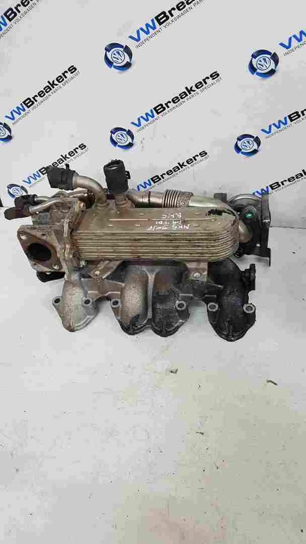 Volkswagen Golf MK5 2003-2009 1.9 TDi EGR Valve + Cooler Unit Inlet Manifold