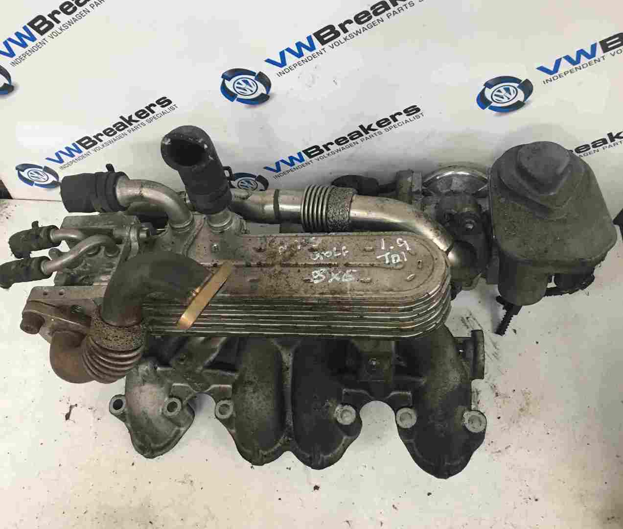 Volkswagen Golf MK5 2003-2009 1.9 TDi EGR Valve Cooler Throttle 038131513AD