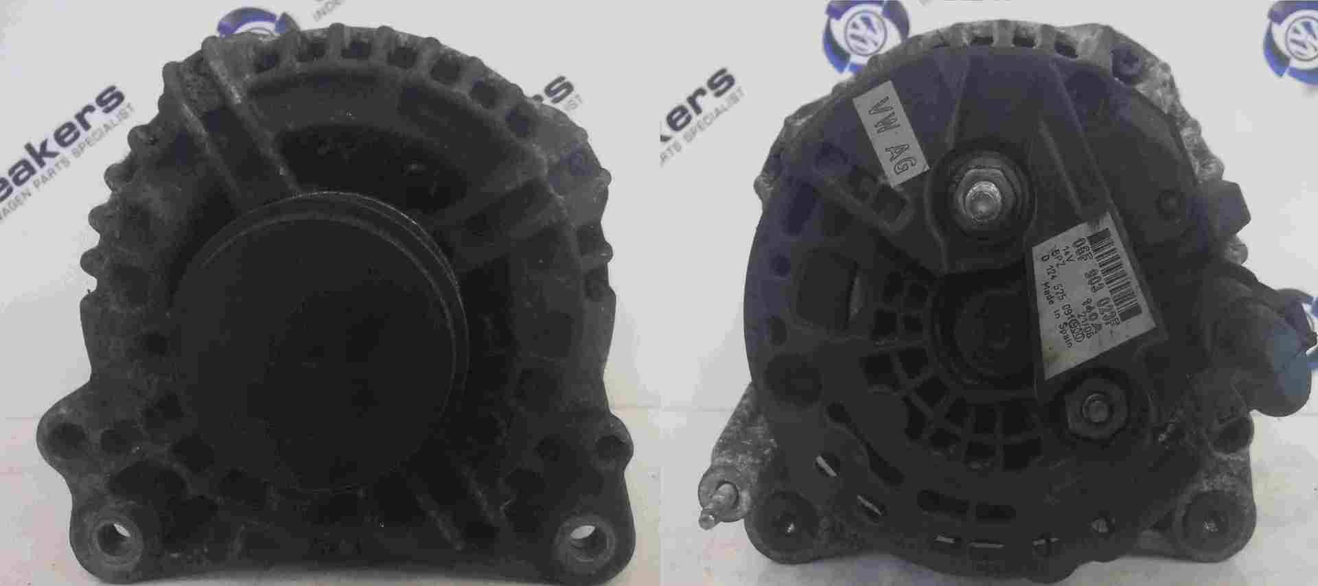 Volkswagen Golf MK5 2003-2009 2.0 GTI Tfsi Alternator AXX 06F903023c