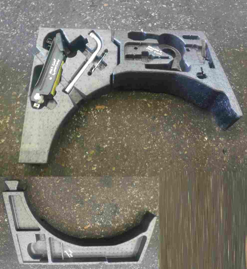 Volkswagen Golf MK5 2003-2009 4 Motion Spare Wheel Tool Kit Jack Set + Holders