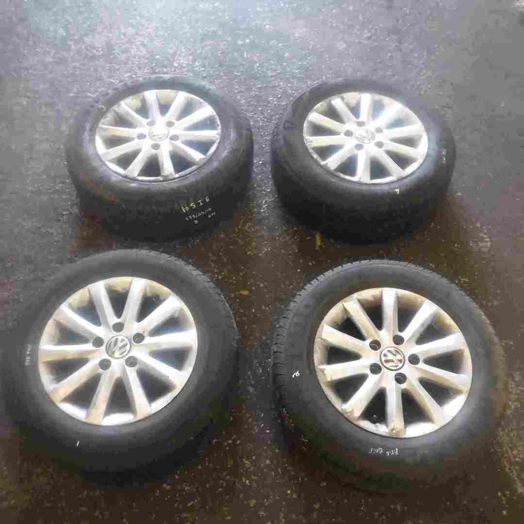 Volkswagen Golf MK5 2003-2009 Alloy Wheels SET X4 15Inch 195 65 15 1K0601025CA