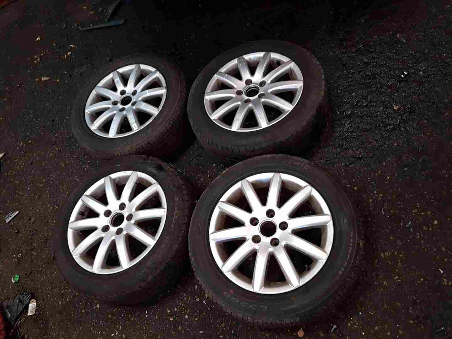 Volkswagen Golf MK5 2003-2009 Alloy Wheels SET X4 5 Stud 16Inch 3/5