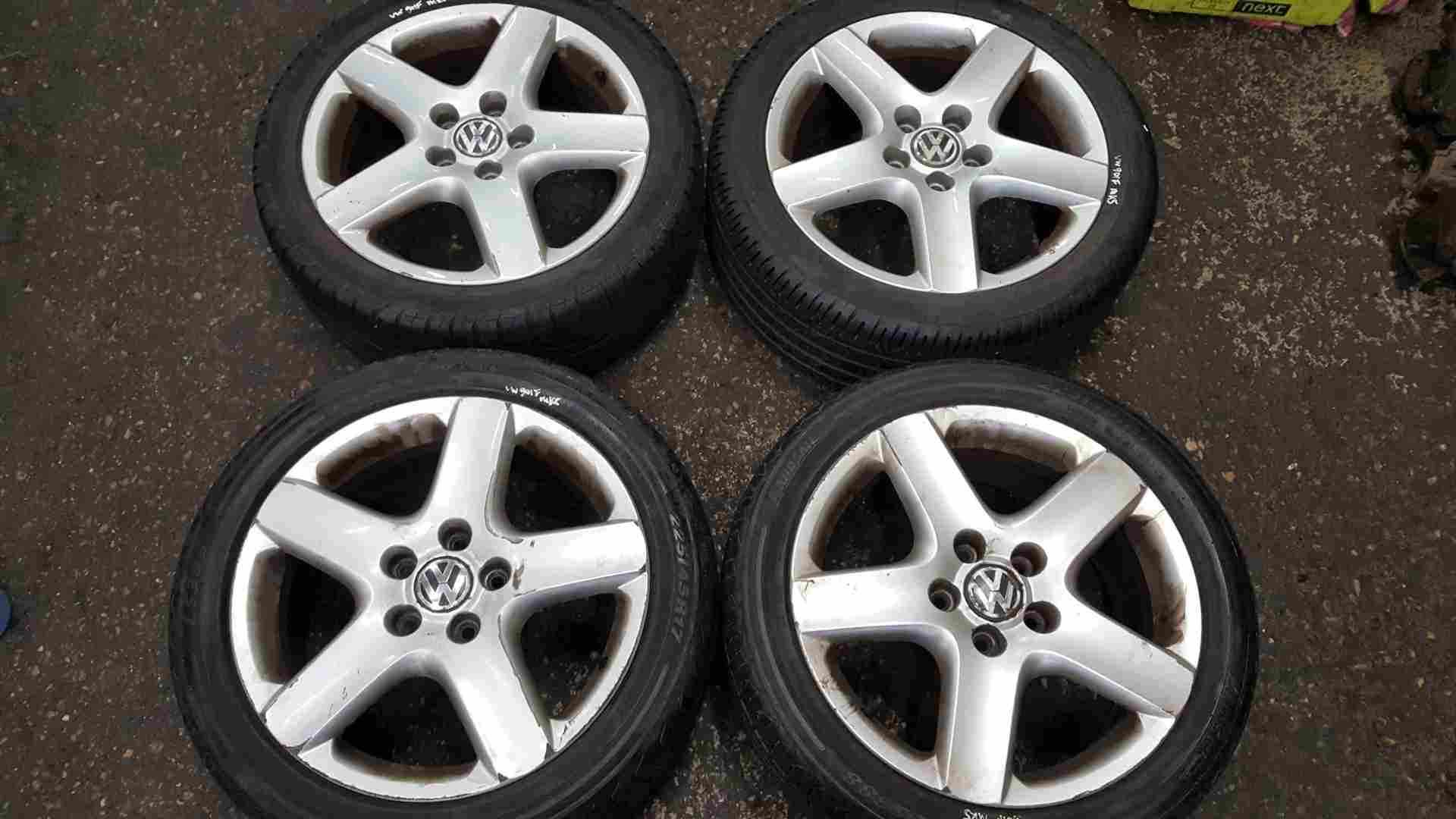 Volkswagen Golf MK5 2003-2009 Alloy Wheels Set 17inch X4 1K0601025B
