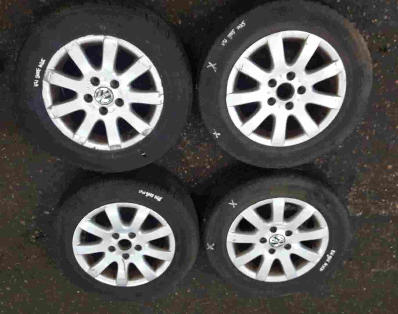 Volkswagen Golf MK5 2003-2009 Alloy Wheels Set X4 15inch