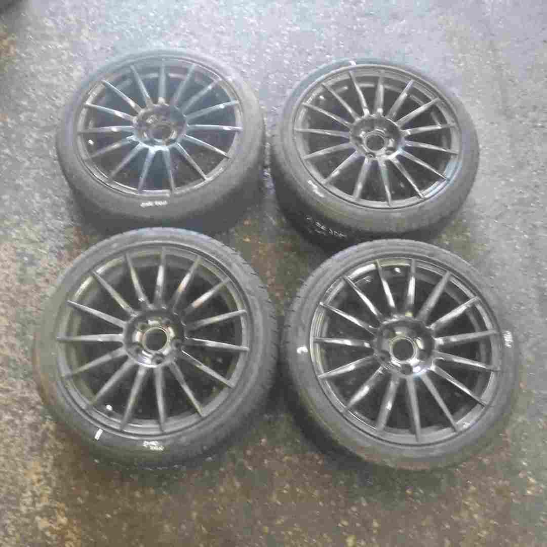Volkswagen Golf MK5 2003-2009 Alloy Wheels Set X4 18inch Black