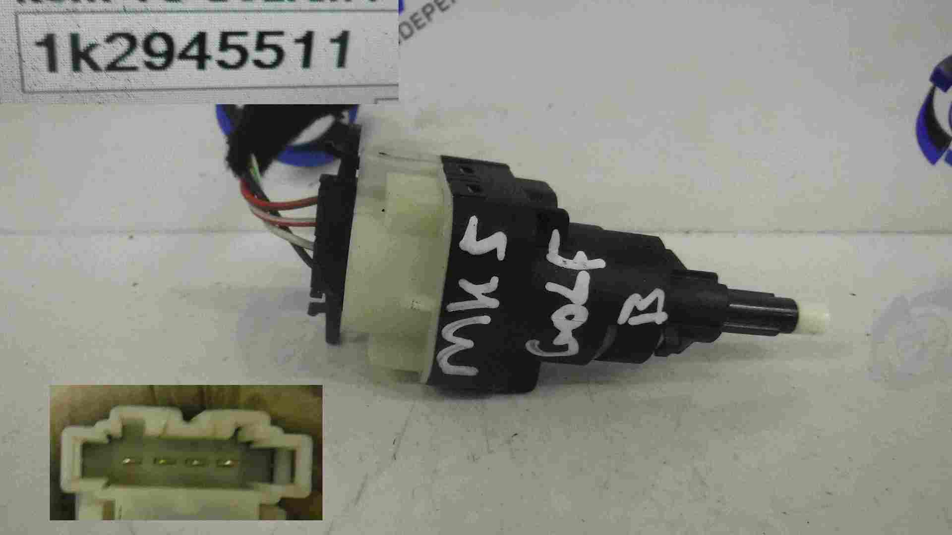 Volkswagen Golf MK5 20032009 Brake Light Sensor Switch 1K2945511