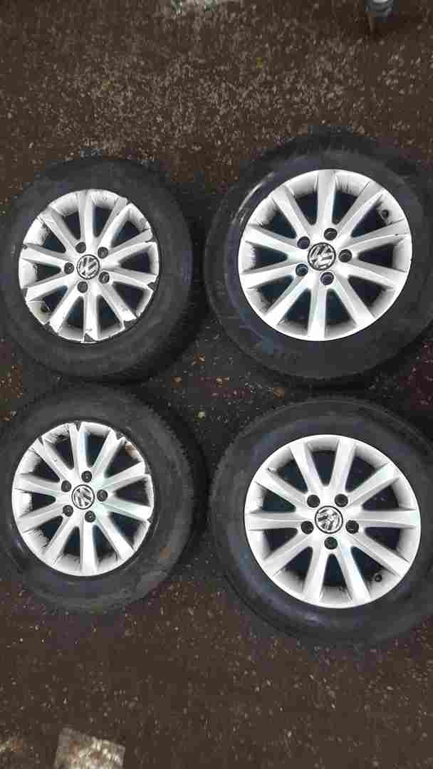 Volkswagen Golf MK5 2003-2009 Bristol Alloy Wheels SET X4 15Inch 4/5