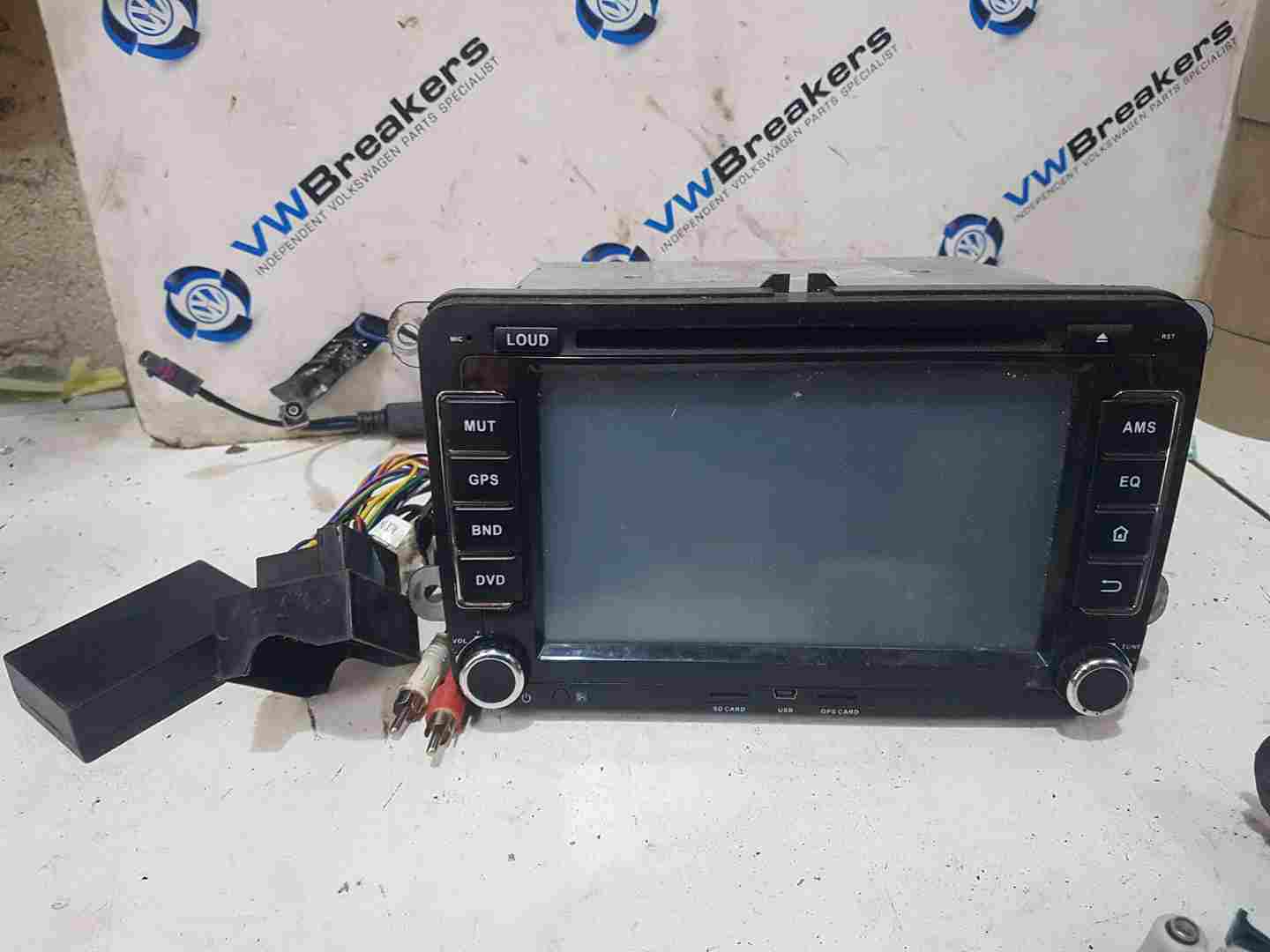 Volkswagen Golf MK5 2003-2009 Cd Player media Double DIN Aftermarket
