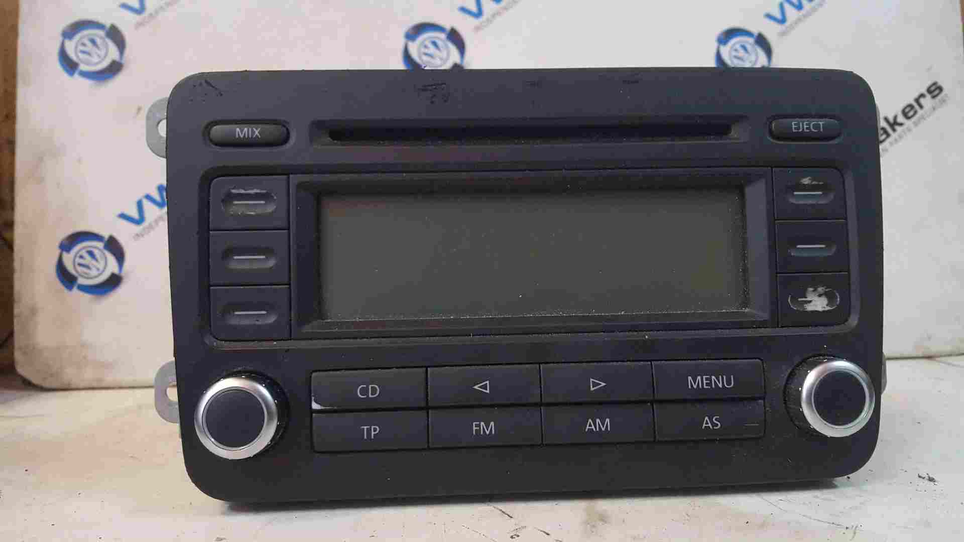Volkswagen Golf MK5 2003-2009 Cd Player Double DIN Radio 1K0035186p