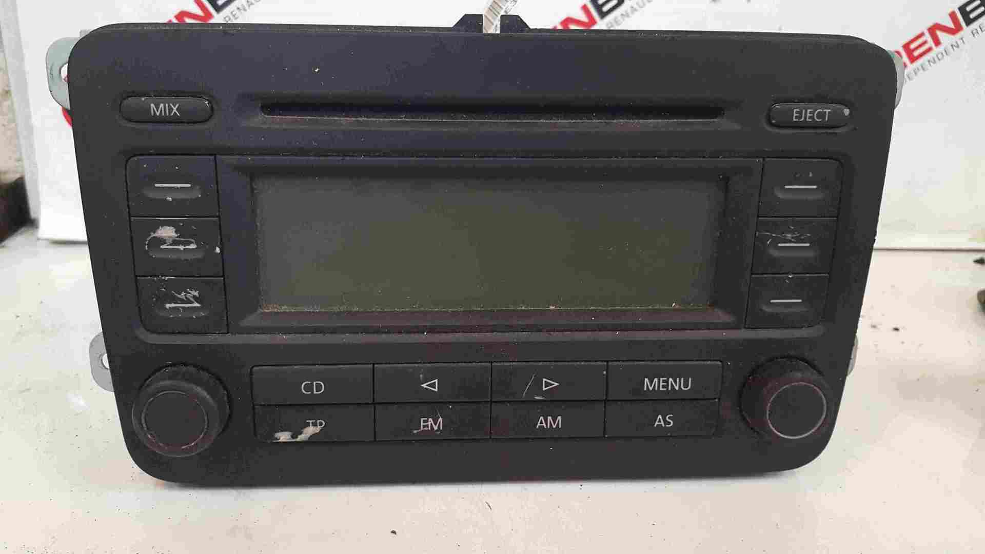 Volkswagen Golf MK5 2003-2009 Cd Player Radio Head Unit