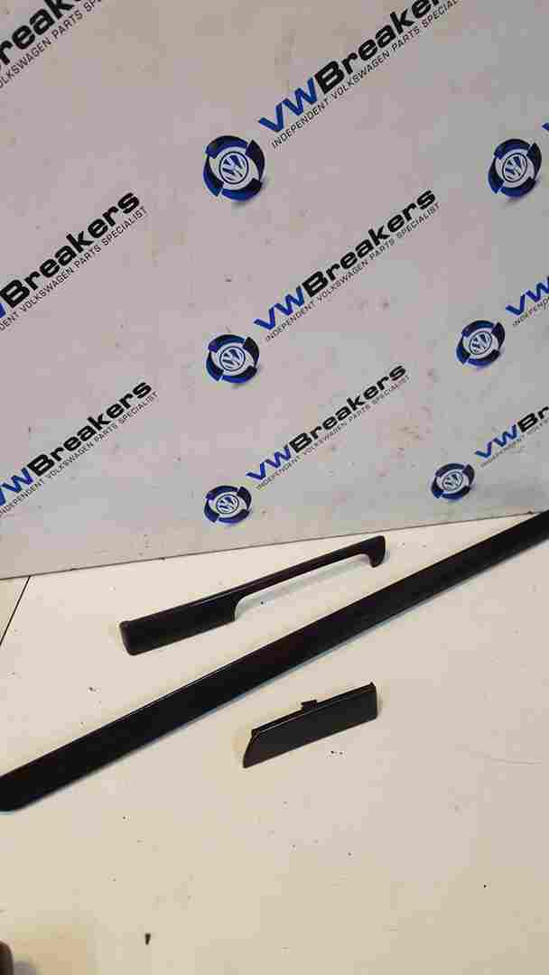 Volkswagen Golf MK5 2003-2009 Dashboard Insert Trims Black 1K2858529