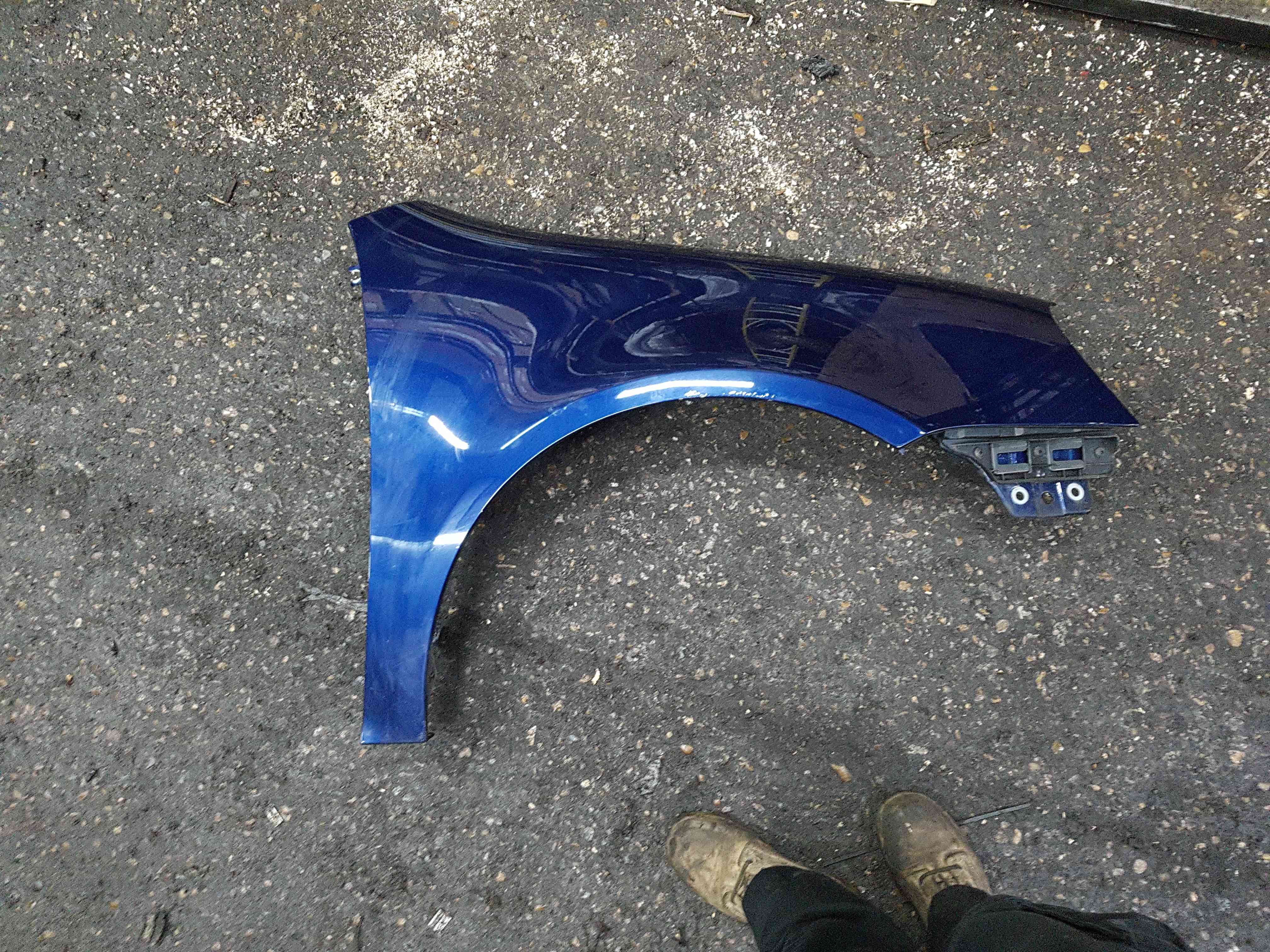 Volkswagen Golf MK5 2003-2009 Driver Os OSF Wing Panel Blue Ld5q
