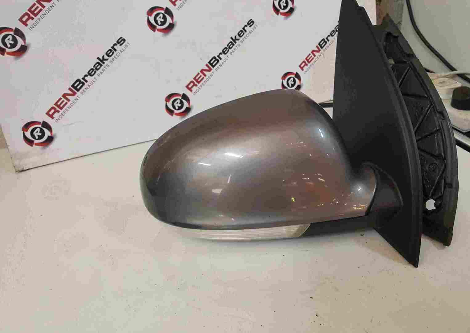 Volkswagen Golf MK5 2003-2009 Drivers OS Wing Mirror Grey LA7T Puddle Light