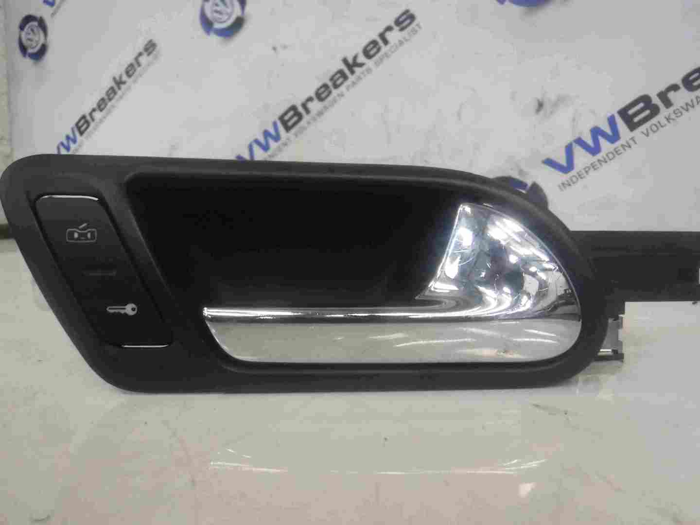 Volkswagen Golf MK5 2003-2009 Drivers OSF Front Interior Door Handle Chrome 3dr