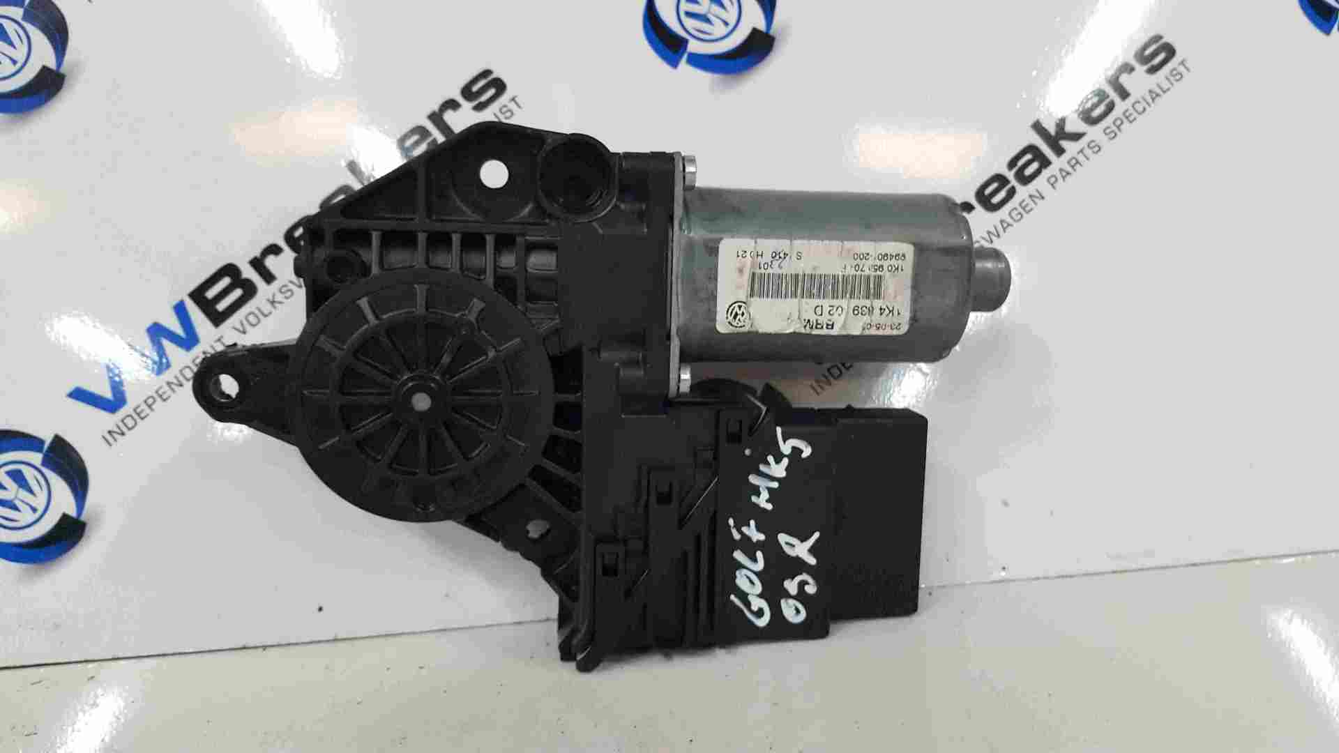 Volkswagen Golf MK5 2003-2009 Drivers OSR Rear Window Motor 1K4839402D
