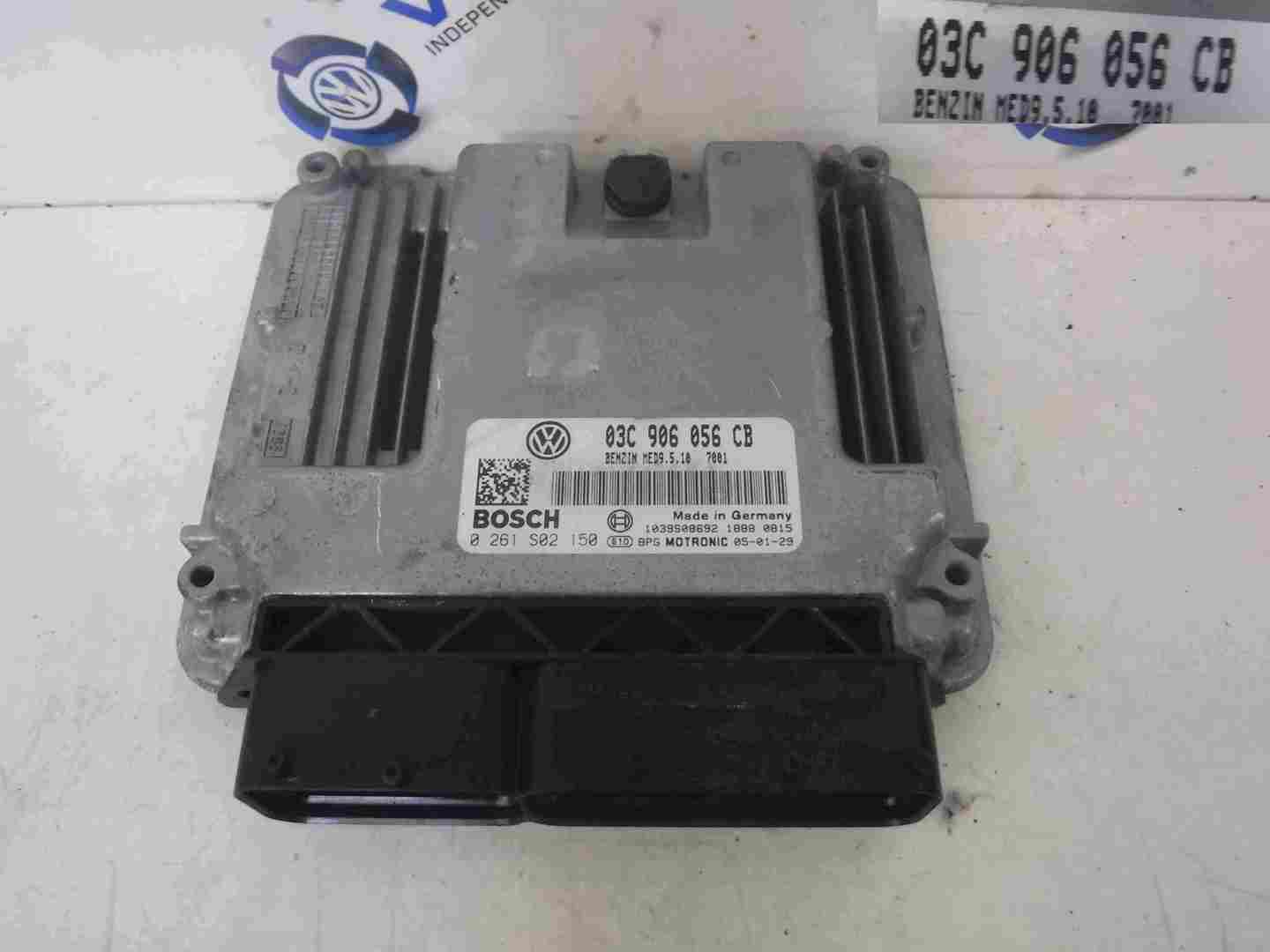 Volkswagen Golf MK5 2003-2009 Engine Control Unit ECU 03C906056DD 03C906056CB
