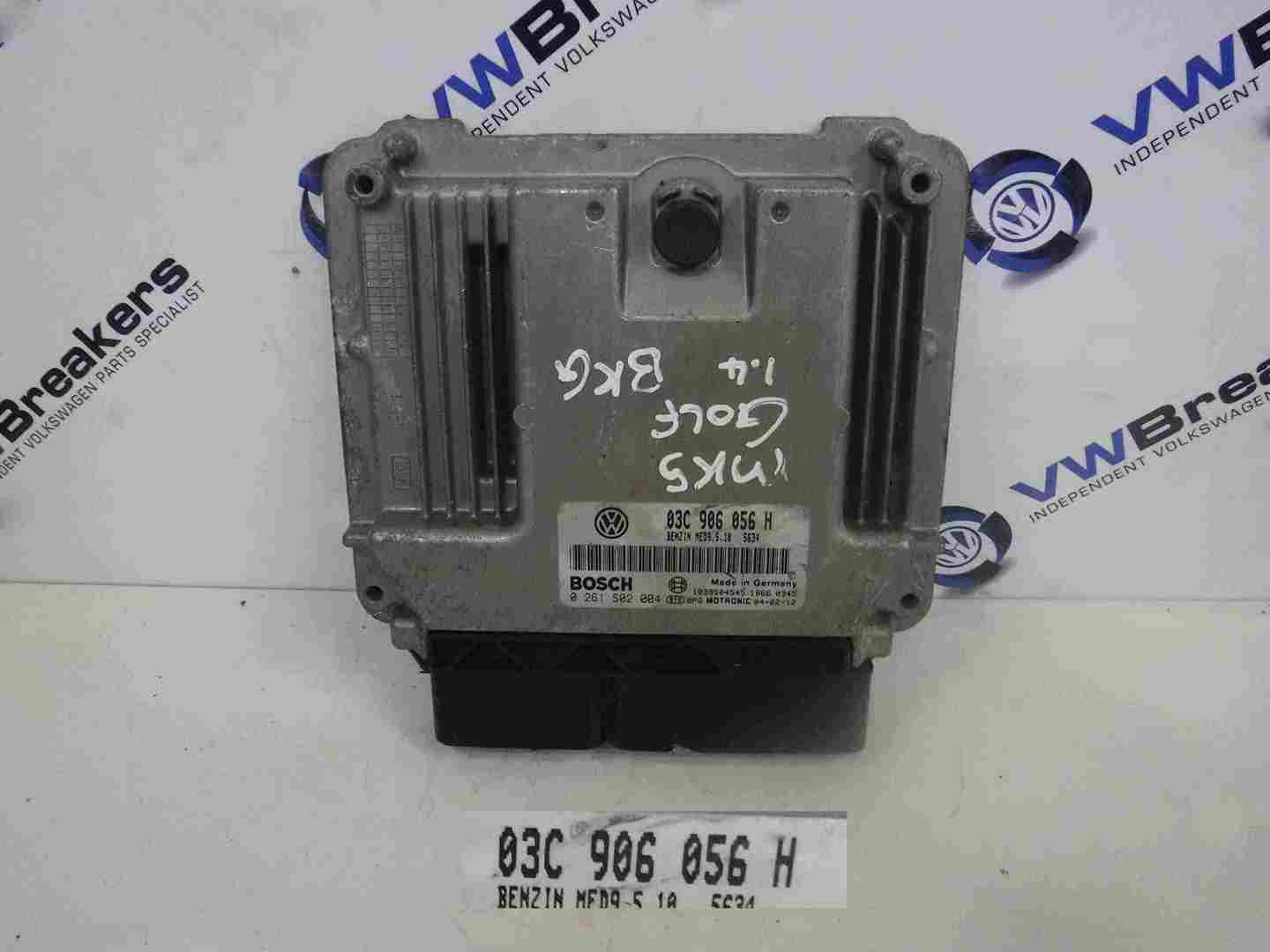 Volkswagen Golf MK5 2003-2009 Engine Control Unit ECU Computer 03C906056H
