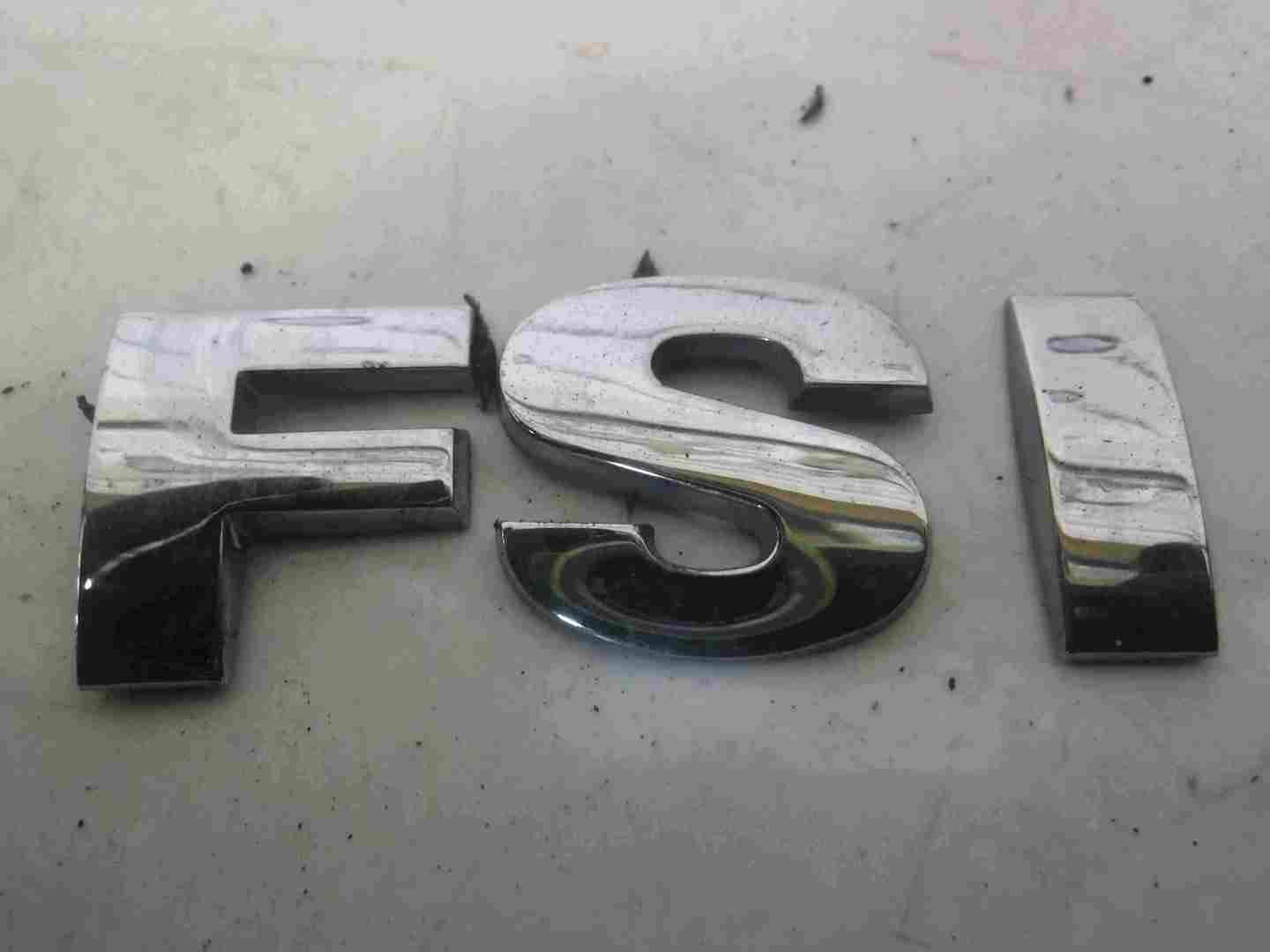 Volkswagen Golf MK5 2003-2009 FSI Boot Letters Emblem