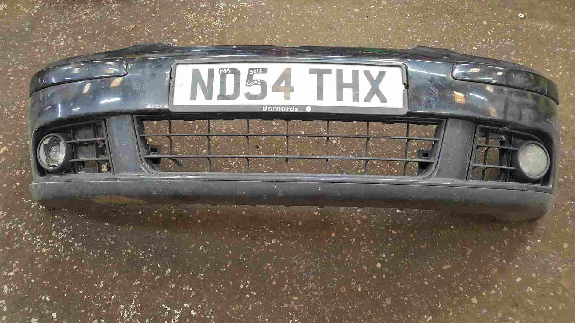 Volkswagen Golf MK5 2003-2009 Front Bumper Black LC9Z