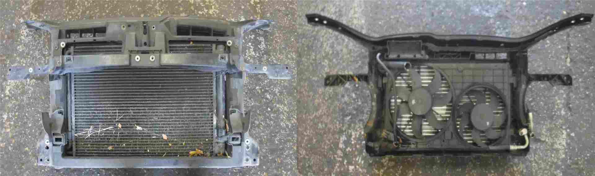 Volkswagen Golf MK5 2003-2009 Front Radiator Pack Cooling Fan Panel Rad