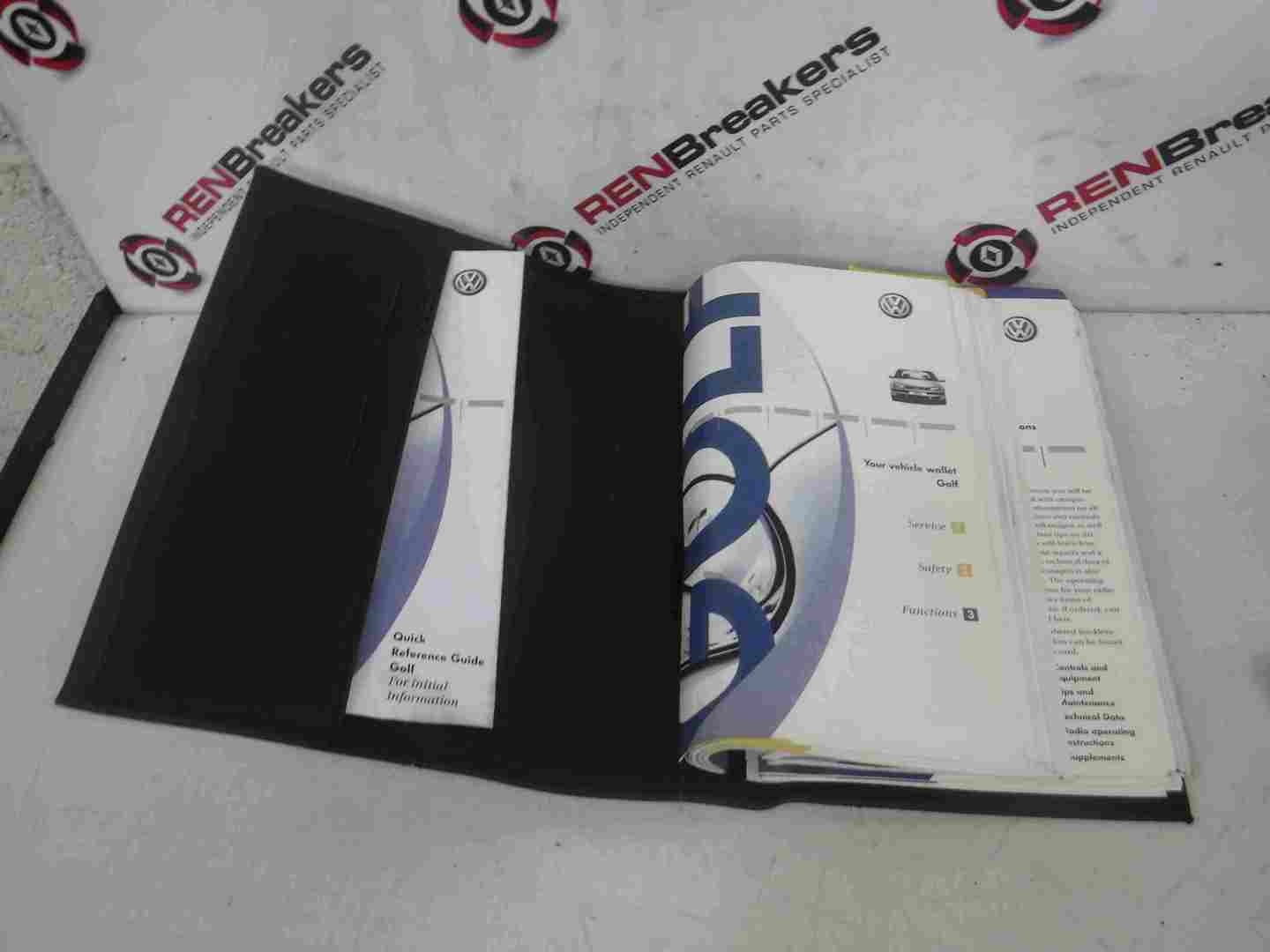 Volkswagen Golf MK5 2003-2009 Handbook Documents Holder + Wallet