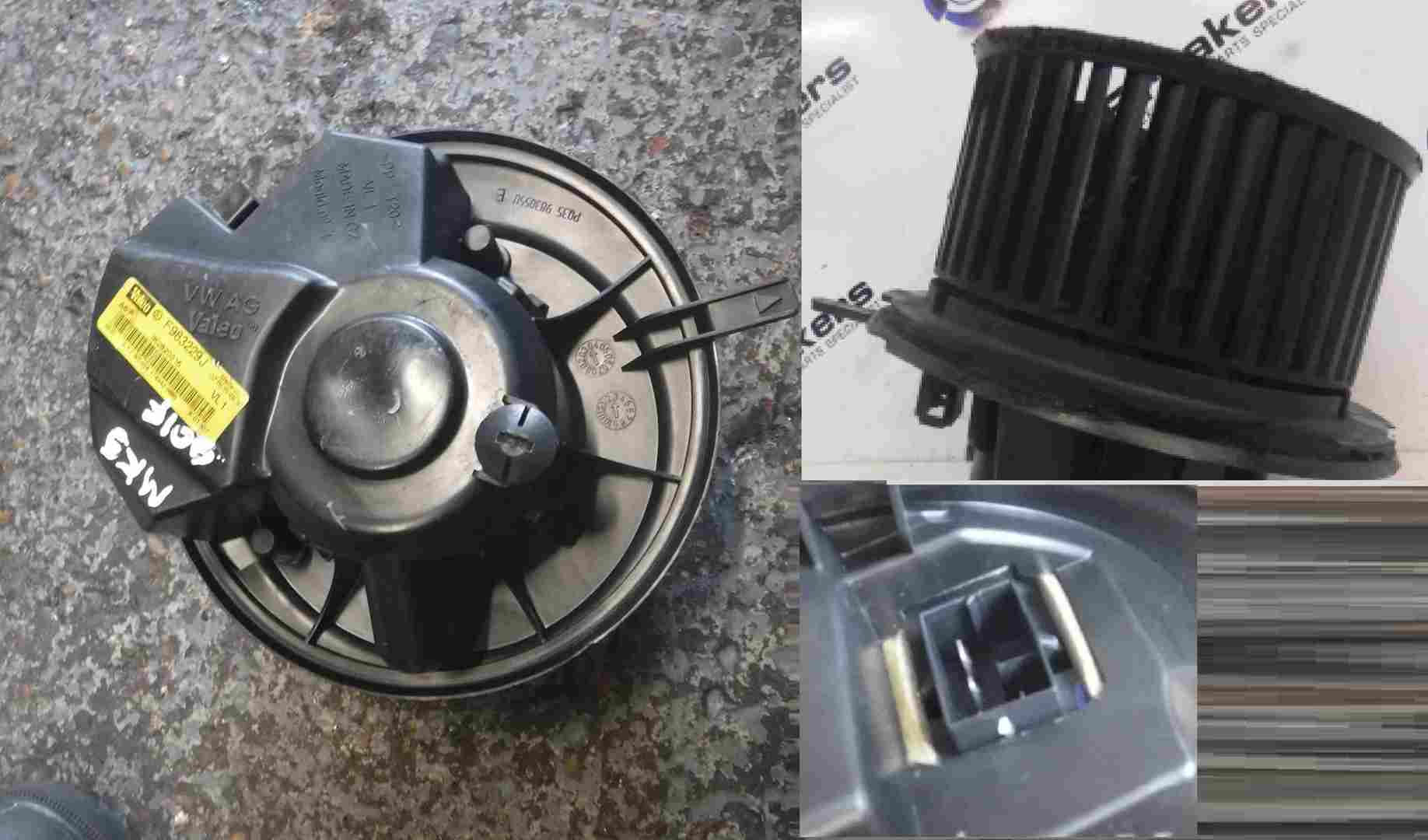 Volkswagen Golf MK5 2003-2009 Heater Blower Motor Fan 1K2820015
